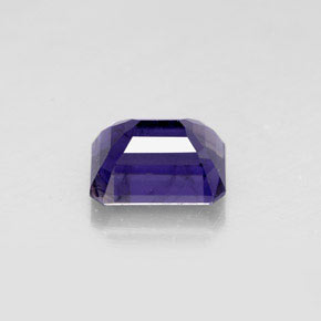 Iolite Viola Blu naturale da 1.62 ct, Taglio smeraldo, VS