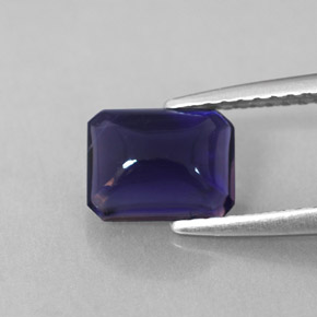 Iolite naturale viola da 1,07 ct, trasparente, trasparente/traslucido