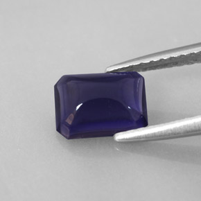 Iolite naturale viola da 1,07 ct, trasparente, trasparente/traslucido