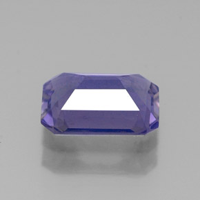 Iolite Viola Blu naturale da 1.05 ct, Taglio smeraldo, VS-SI