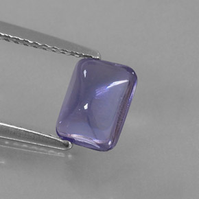 Iolite naturale blu da 0,94 ct, trasparente, trasparente/traslucido