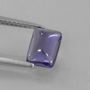 Iolite Viola Blu naturale da 0.95 ct, Trasparente, Trasparente/Traslucido