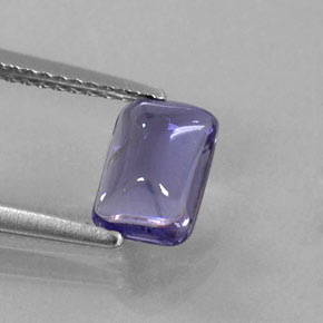 Iolite Viola Blu naturale da 0.98 ct, Trasparente, Trasparente/Traslucido