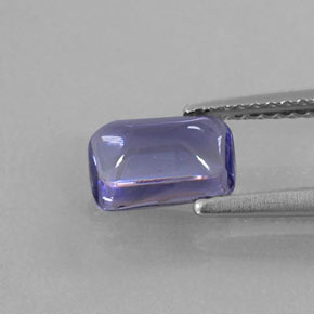 Iolite Viola Blu naturale da 0.98 ct, Trasparente, Trasparente/Traslucido