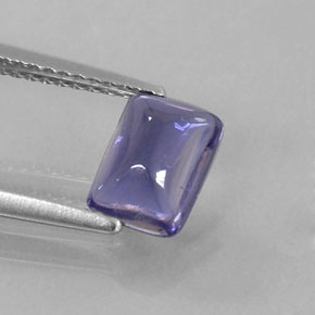 Iolite Viola Blu naturale da 0.96 ct, Trasparente, Trasparente/Traslucido