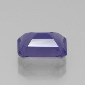 Iolite naturale blu da 1,14 ct, taglio smeraldo, VS