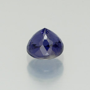 Iolite naturale blu da 0,51 ct, taglio rotondo, VS-SI