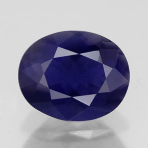Iolite Viola Blu naturale da 2.83 ct, Taglio ovale, VS-SI
