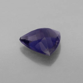 Iolite naturale blu da 1,48 ct, trillion, VS-SI
