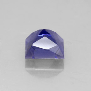 Iolite naturale blu da 1,08 ct, quadrato, VVS-VS