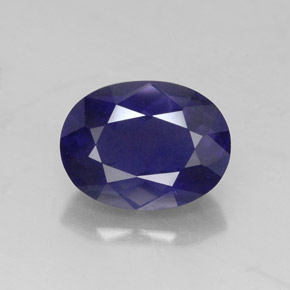 Iolite Viola Blu naturale da 1.54 ct, Taglio ovale, VS
