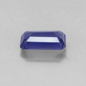 Iolite Viola Blu naturale da 1.24 ct, Taglio smeraldo, VS