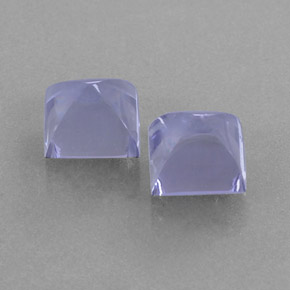 Iolite naturale blu da  ct, quadrato, trasparente