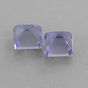 Iolite naturale blu da  ct, quadrato, trasparente