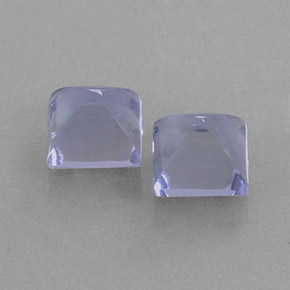 Iolite naturale blu da  ct, quadrato, trasparente