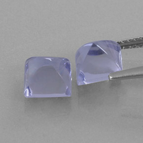 Iolite naturale blu da  ct, quadrato, trasparente