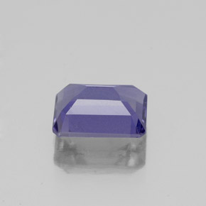 Iolite naturale blu da 1,35 ct, taglio smeraldo, VS