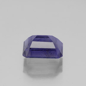 Iolite naturale blu da 1,46 ct, taglio smeraldo, SI