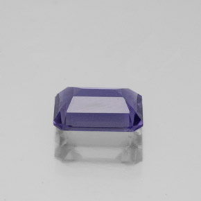 Iolite naturale blu da 1,06 ct, taglio smeraldo, VS