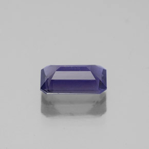 Iolite Viola Blu naturale da 0.88 ct, Taglio smeraldo, VS-SI