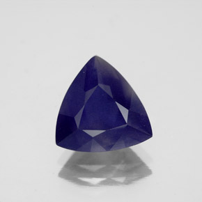 Iolite Viola Blu naturale da 2.49 ct, Taglio trillion, VS-SI