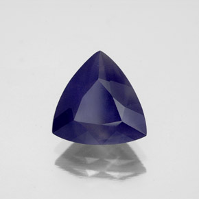 Iolite Viola Blu naturale da 2.49 ct, Taglio trillion, VS-SI