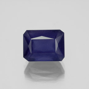 Iolite Viola Blu naturale da 2.94 ct, Taglio smeraldo, VS-SI