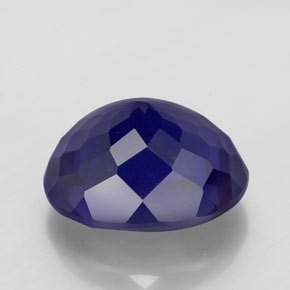 Iolite Viola Blu naturale da 5.21 ct, Taglio ovale, VS