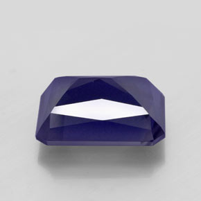 Iolite Viola Blu naturale da 5.19 ct, Taglio smeraldo, VS-SI