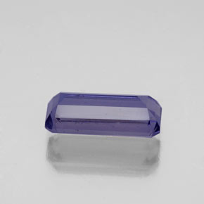 Iolite naturale blu da 1,26 ct, taglio smeraldo, VS-SI