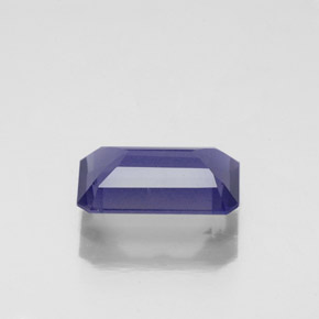 Iolite Viola Blu naturale da 1.43 ct, Taglio smeraldo, VS
