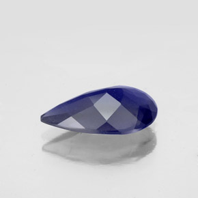 Iolite Viola Blu naturale da 2.34 ct, Forma a pera, VS