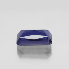 Iolite naturale blu da 2,65 ct, taglio smeraldo, SI