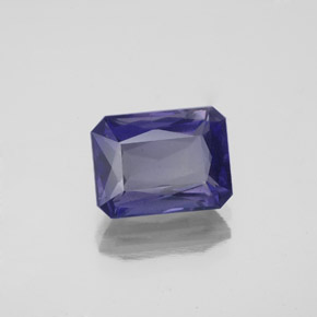 Iolite Viola Blu naturale da 2.51 ct, Taglio smeraldo, VS-SI