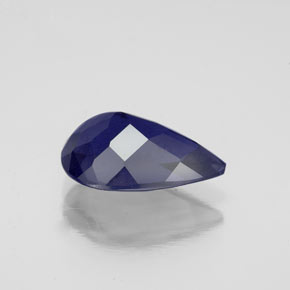 Iolite Viola Blu naturale da 2.22 ct, Forma a pera, VS