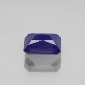 Iolite naturale blu da 2,07 ct, taglio smeraldo, VS