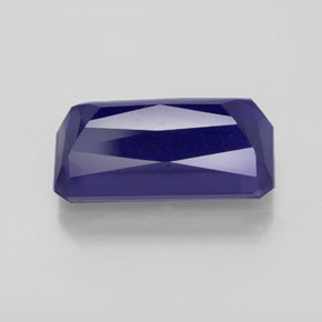 Iolite naturale blu da 5,81 ct, taglio smeraldo, VS