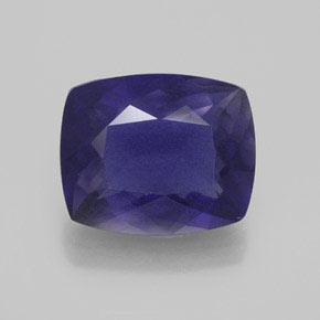 Iolite Viola Blu naturale da 4.20 ct, Cuscino, VS
