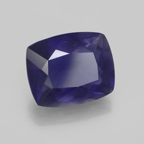 Iolite Viola Blu naturale da 4.20 ct, Cuscino, VS