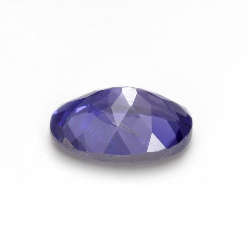Iolite naturale blu da 0,67 ct, taglio ovale, VS-SI