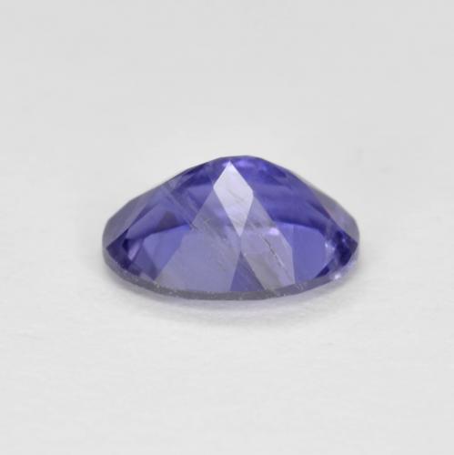 Iolite Viola bluastro scuro naturale da 0.64 ct, Taglio ovale, VS-SI