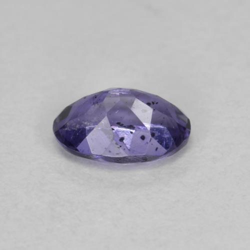 Iolite Viola scuro naturale da 0.46 ct, Taglio ovale, VS-SI