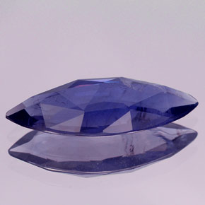 Iolite naturale viola da 2,98 ct, marchesa, VS-SI