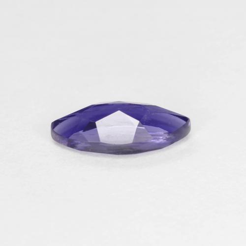 Iolite naturale blu da 0,44 ct, marchesa, VS