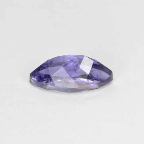 Iolite naturale blu da 0,56 ct, marchesa, SI