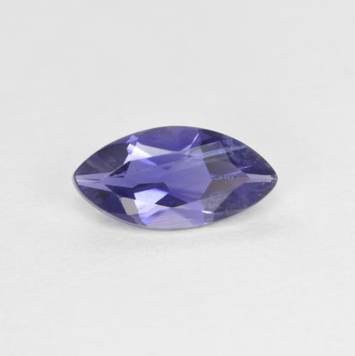 Iolite naturale viola da 0,46 ct, marchesa, VS