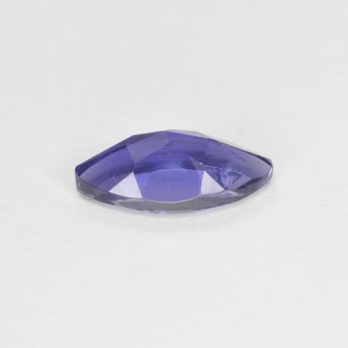 Iolite naturale viola da 0,46 ct, marchesa, VS