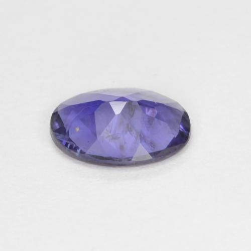 Iolite naturale viola da 0,44 ct, taglio ovale, VS-SI