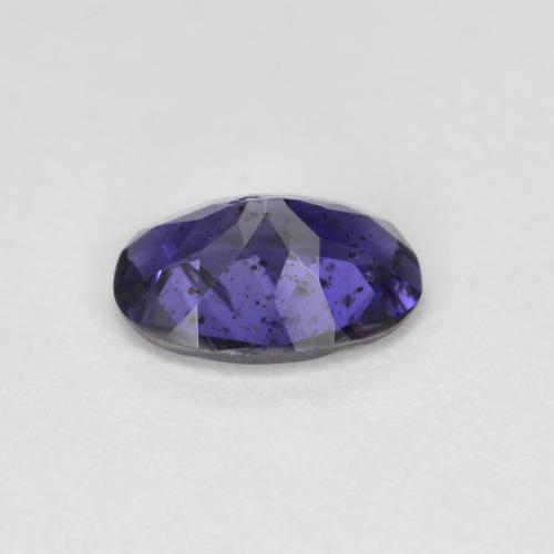 Iolite naturale viola da 0,52 ct, taglio ovale, VS-SI