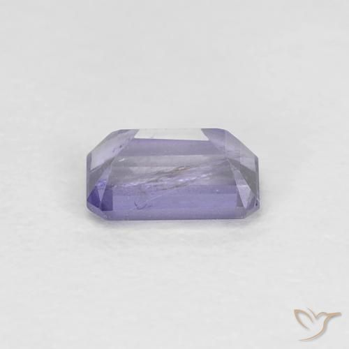Iolite Viola bluastro scuro naturale da 0.29 ct, Ottagonale / Taglio smeraldo, VS